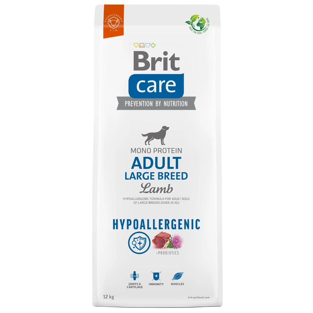 Brit Care Dog Hypoallergenic Adult Large Breed Lamb 