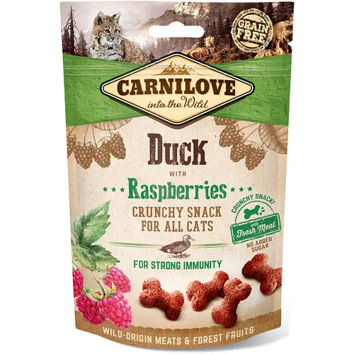 Carnilove Crunchy Snack з качкою та малиною