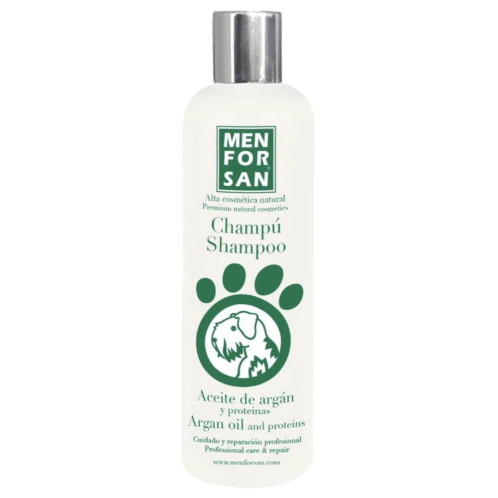 Menforsan Silk Protein And Argan Oil Shampoo 