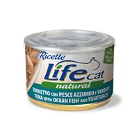 Life Cat Natural Le Ricette Тунець з океанічною рибою й овочами
