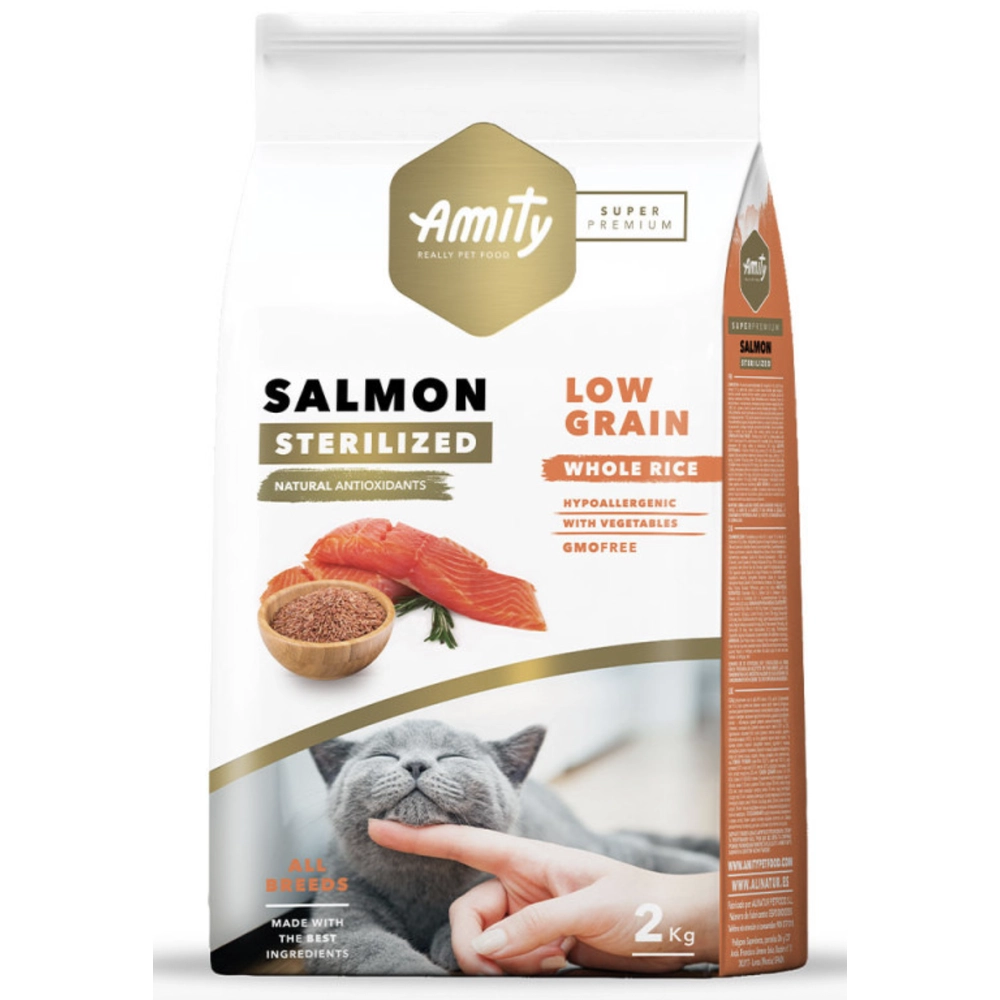 Amity Cat Super Premium Sterilized Salmon 