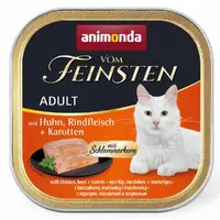 Animonda Vom Feinsten Adult with Chicken, Beef + Carrots 