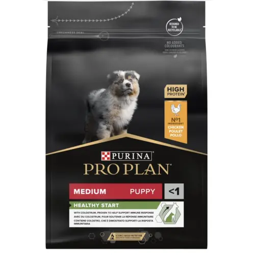 Pro Plan Puppy Medium Для цуценят середніх порід з куркою 