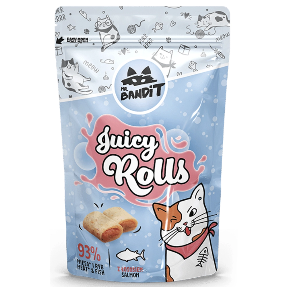 Mr.Bandit Cat Juicy Rolls Salmon 