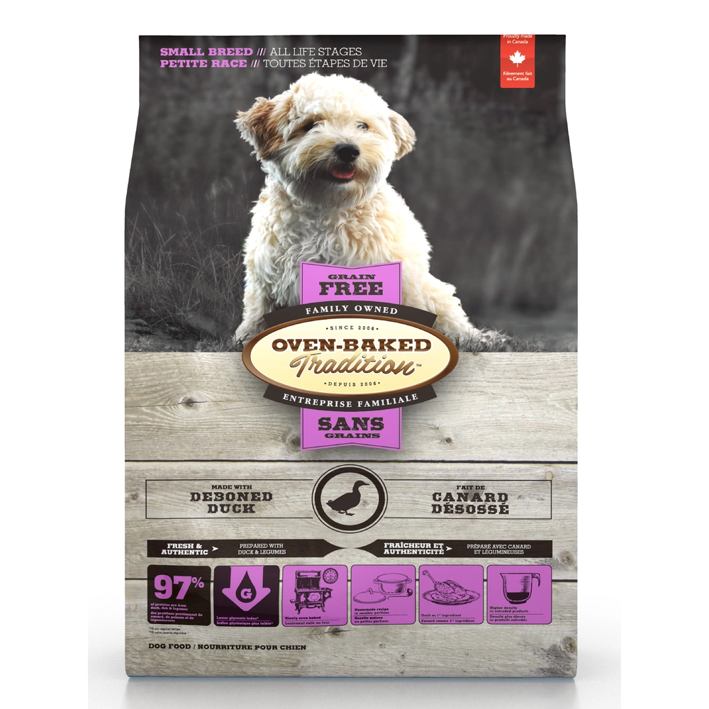 Oven-Baked Tradition Grain-Free Small Breed с уткой 