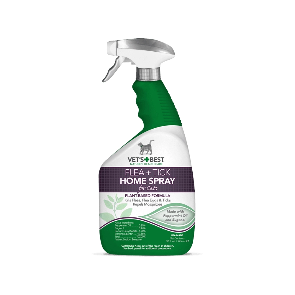 Vet's Best Flea & Tick Home Spray For Cats 