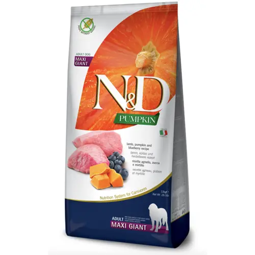 Farmina Dog N&D Grain Free Pumpkin Lamb&Blueberry Adult Maxi Giant