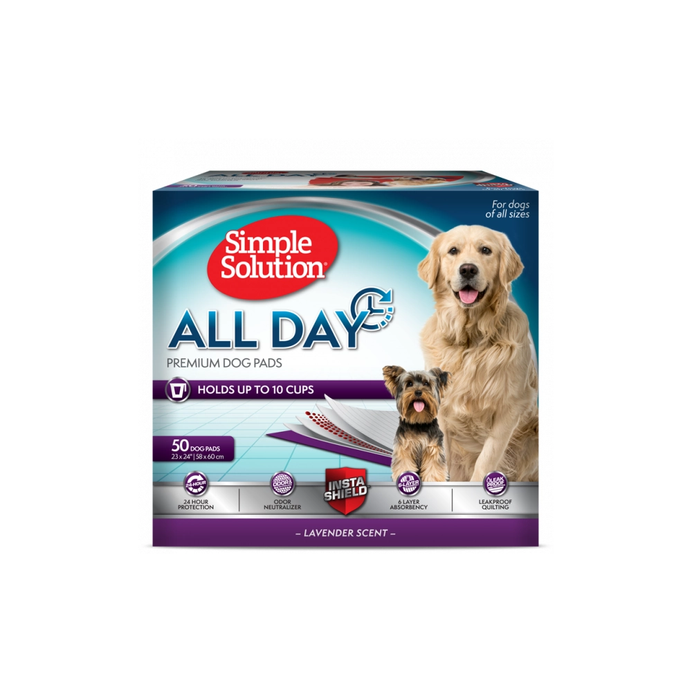 Simple Solution All Day Premium Dog Pads 