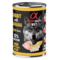 Alpha Spirit WET Rabbit with Banana