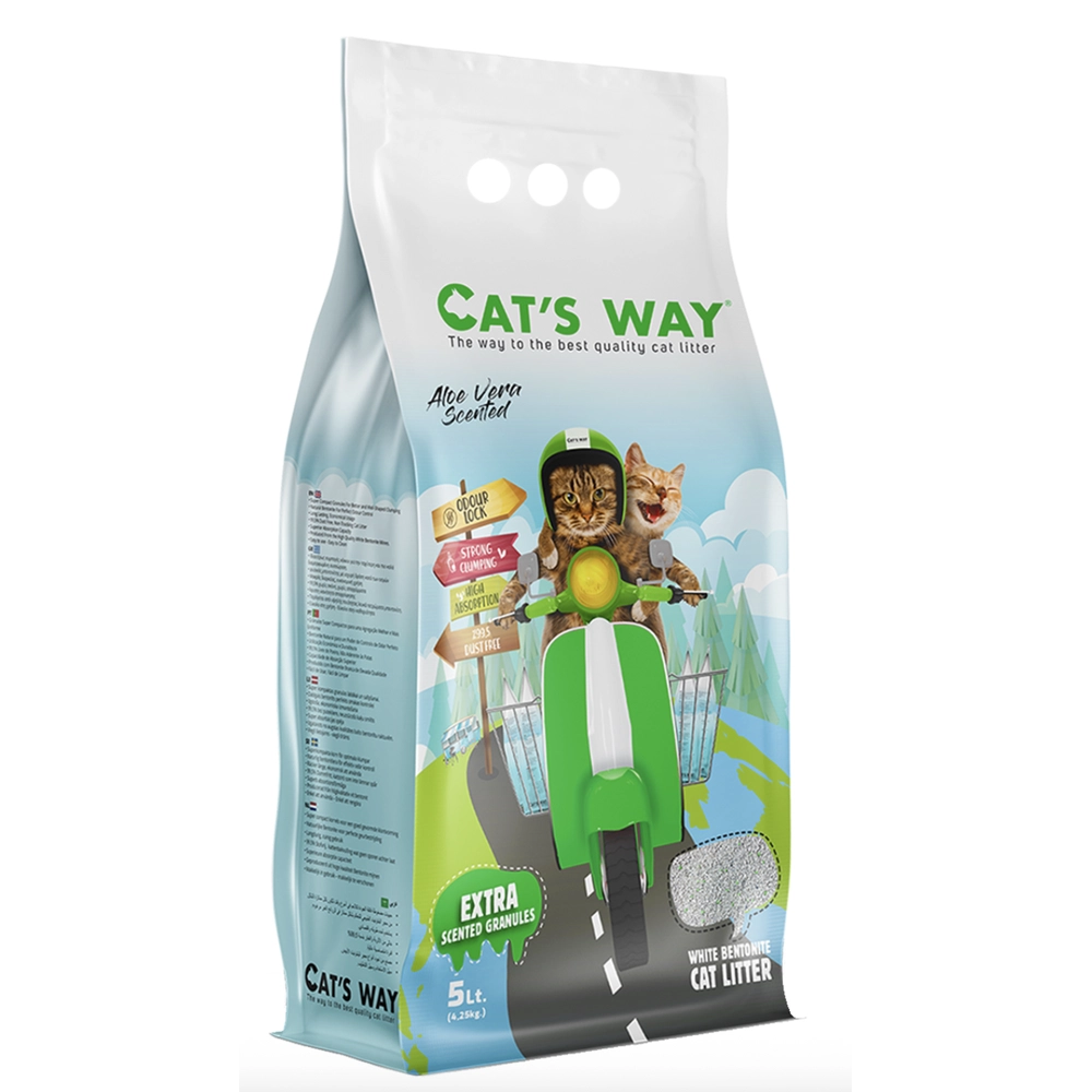 Cat's Way Cat Litter Aloe Vera 