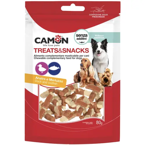 Camon Treats & Snacks Duck & Codfish Bites
