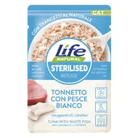 Life Cat Natural Sterilized Тунець з білою рибою