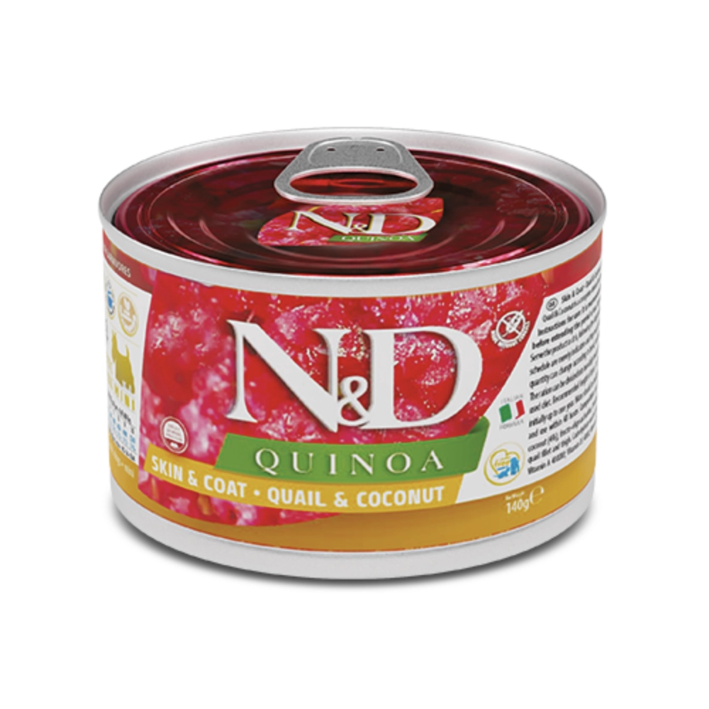 Farmina Dog N&D Grain Free Quinoa Skin&Coat Adult Mini 
