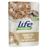 Life Cat Natural Тунець з морським окунем