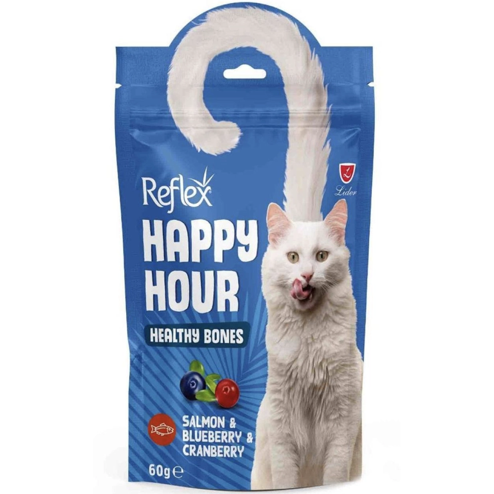 Reflex Happy Hour Healthy Bones Salmon & Blueberry & Cranberry 