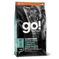 GO! Carnivore Grain Free Chicken, Turkey + Duck Adult Dog Formula 