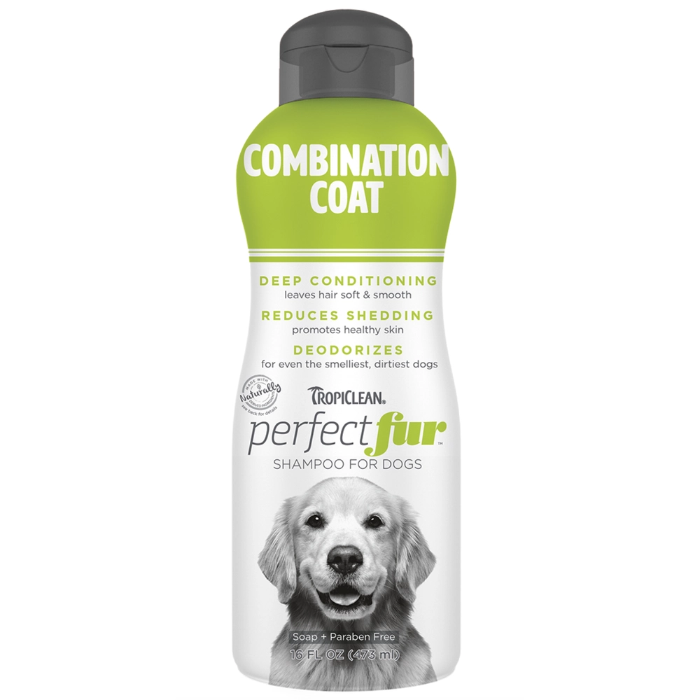 Tropiclean Perfect Fur Combination Coat Shampoo 