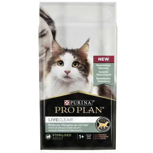 Pro Plan Live Clear Sterilised Для стерилізованих кішок з лососем