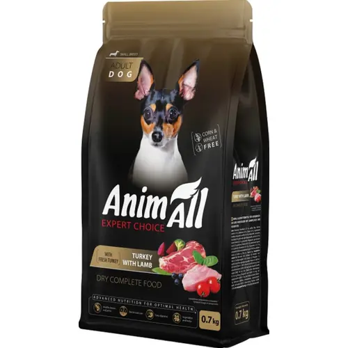 AnimAll Adult Dog Small Breed Turkey & Lamb