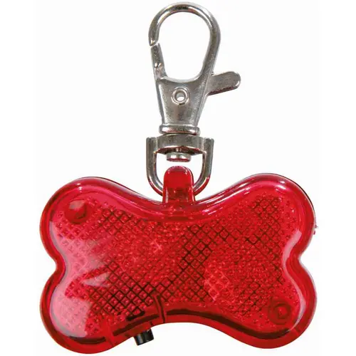 Trixie Keychain Flashlight & Address