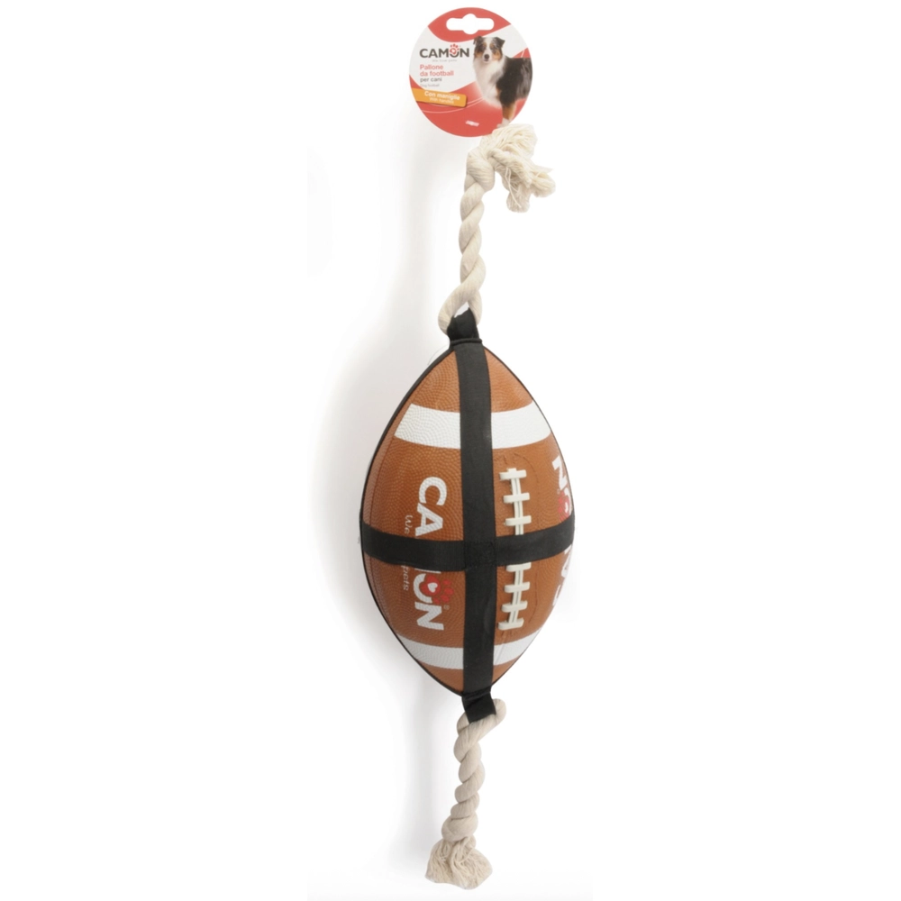 Camon American Football Ball & Rope Handles 