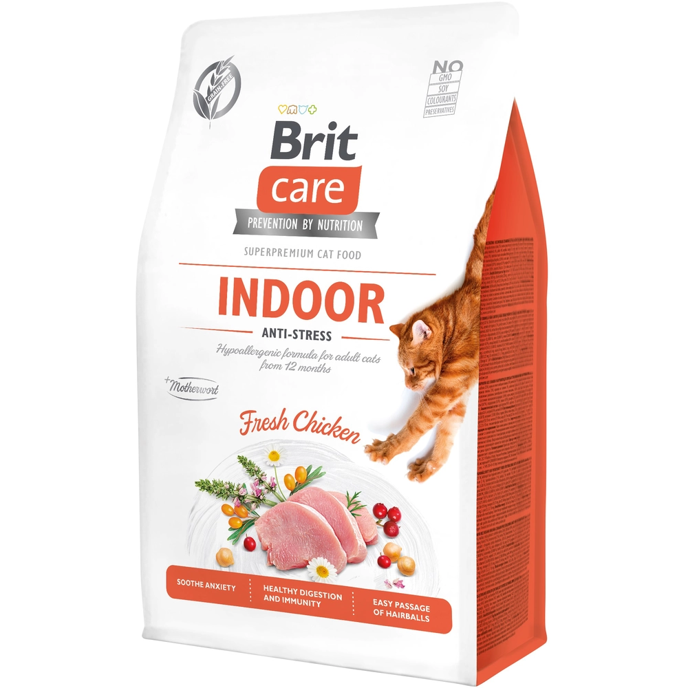 Brit Care Cat Grain-Free Indoor Anti-Stress 