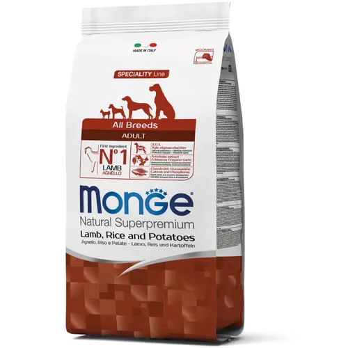 Monge All Breeds Adult Ягня, рис і картопля