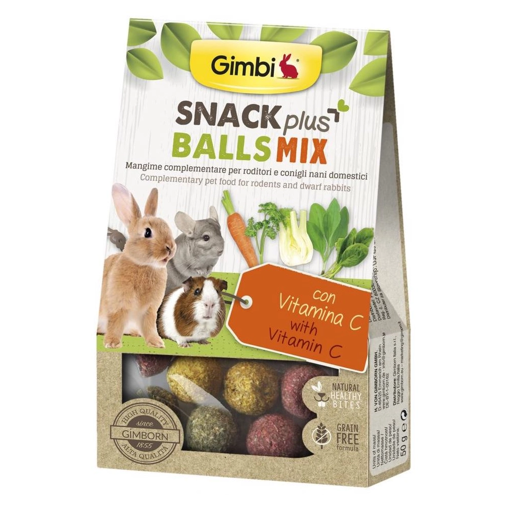 Gimbi Snack Plus Balls Mix 