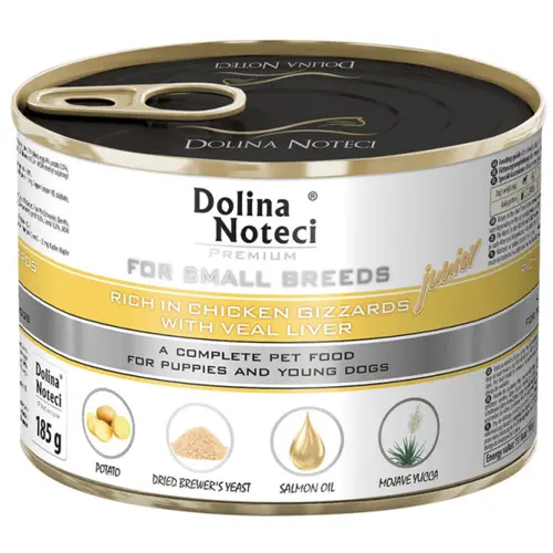 Dolina Noteci Premium Junior Small Breeds rich in Chicken stomachs & Calf liver