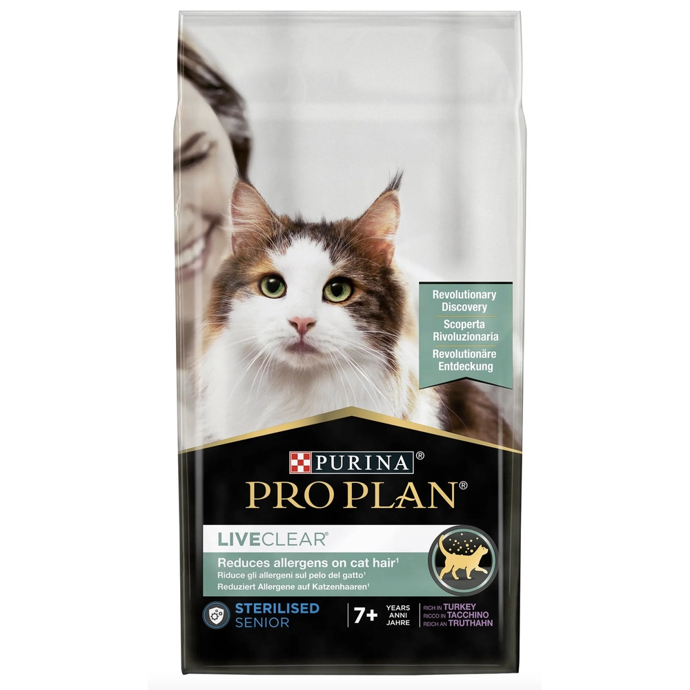 Pro Plan Live Clear Sterilised Senior 7+ з індичкою 