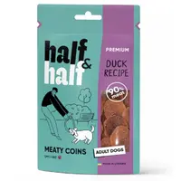 Half&Half М'ясні монетки для собак з качкою 