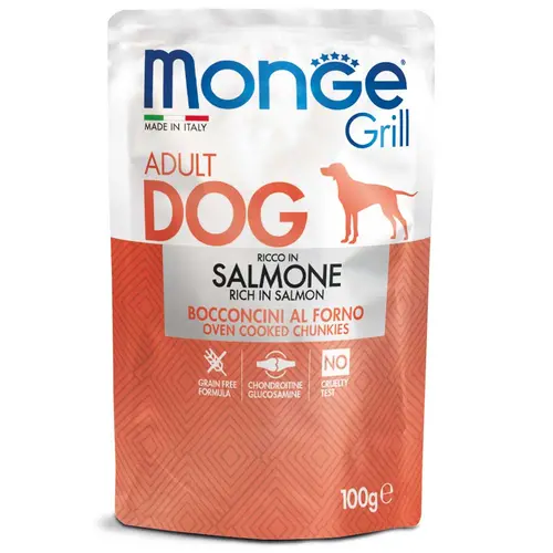 Monge Dog Wet Grill з лососем