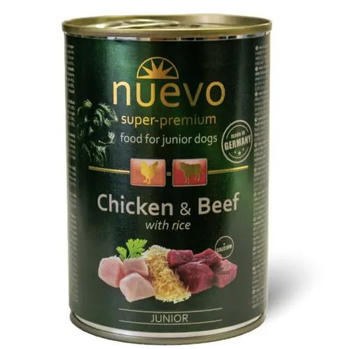 Nuevo Junior Chicken & Beef