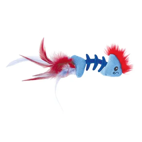 Petstages Feather Fish Bone 
