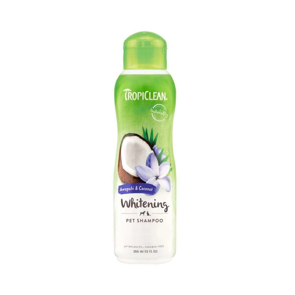 Tropiclean Awapuhi & Coconut Whitening Pet Shampoo 