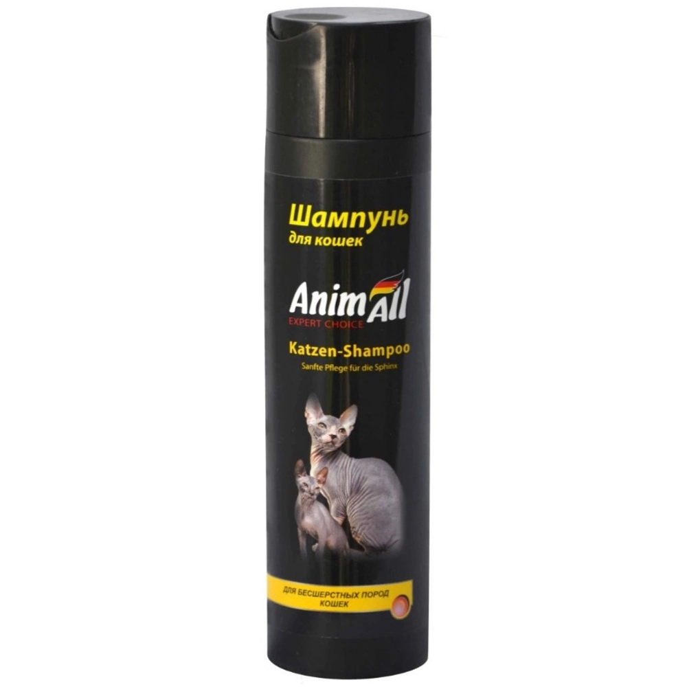 AnimAll Шампунь для безшерстих порід кішок 