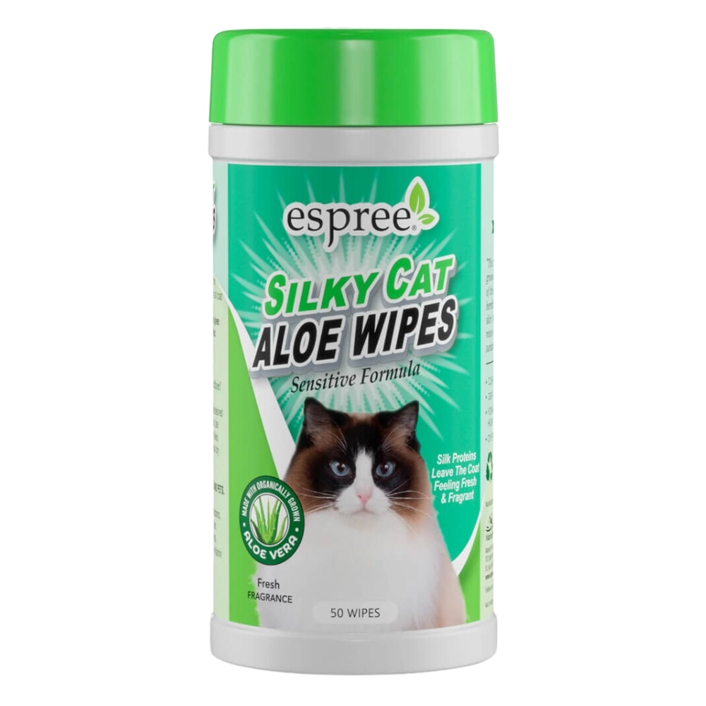 Espree Silky Cat Aloe Wipes 