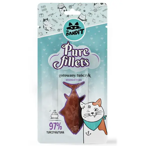 Mr.Bandit Cat Pure Fillets Steamed Tuna