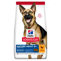 Hills Science Plan Large Breed Mature Adult 6+ Dog Chicken 