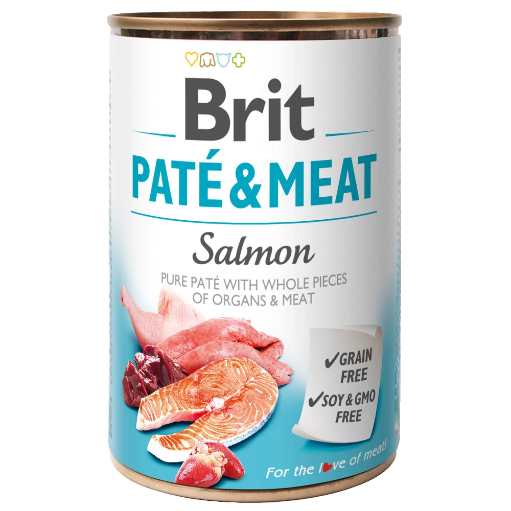 Brit Paté & Meat с лососем 