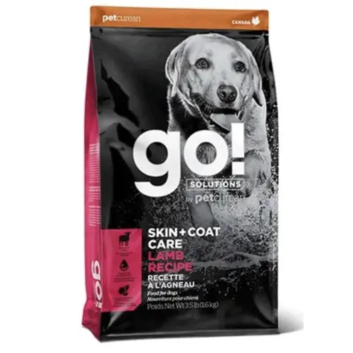 GO! SKIN + COAT Lamb Recipe with grain dog formula 