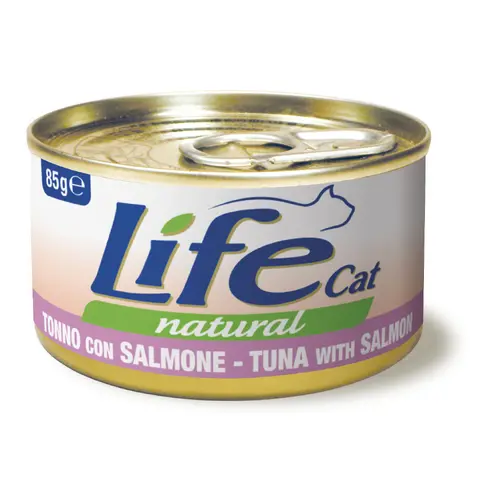 Life Cat Natural Тунець з лососем