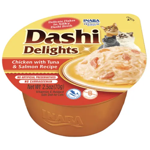 Inaba Dashi Delights Chicken, Tuna & Salmon
