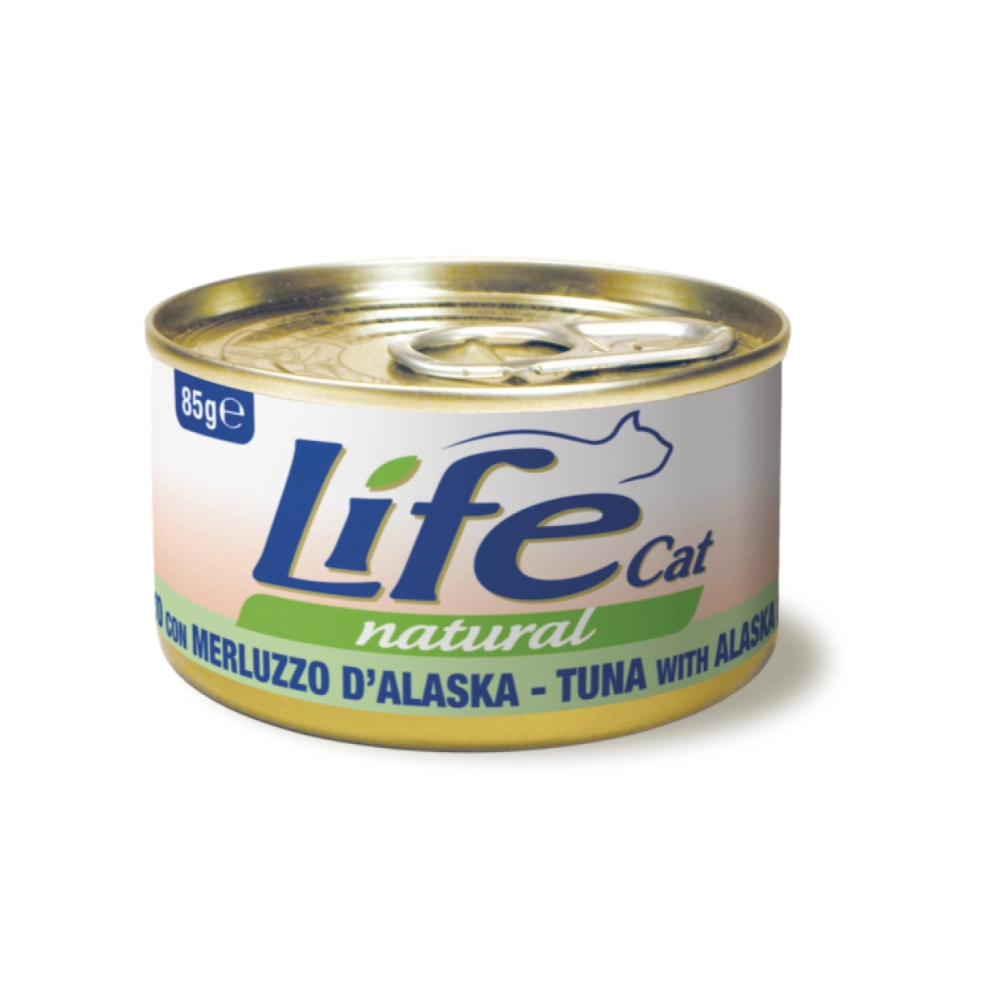 Life Cat Natural Тунець із тріскою 