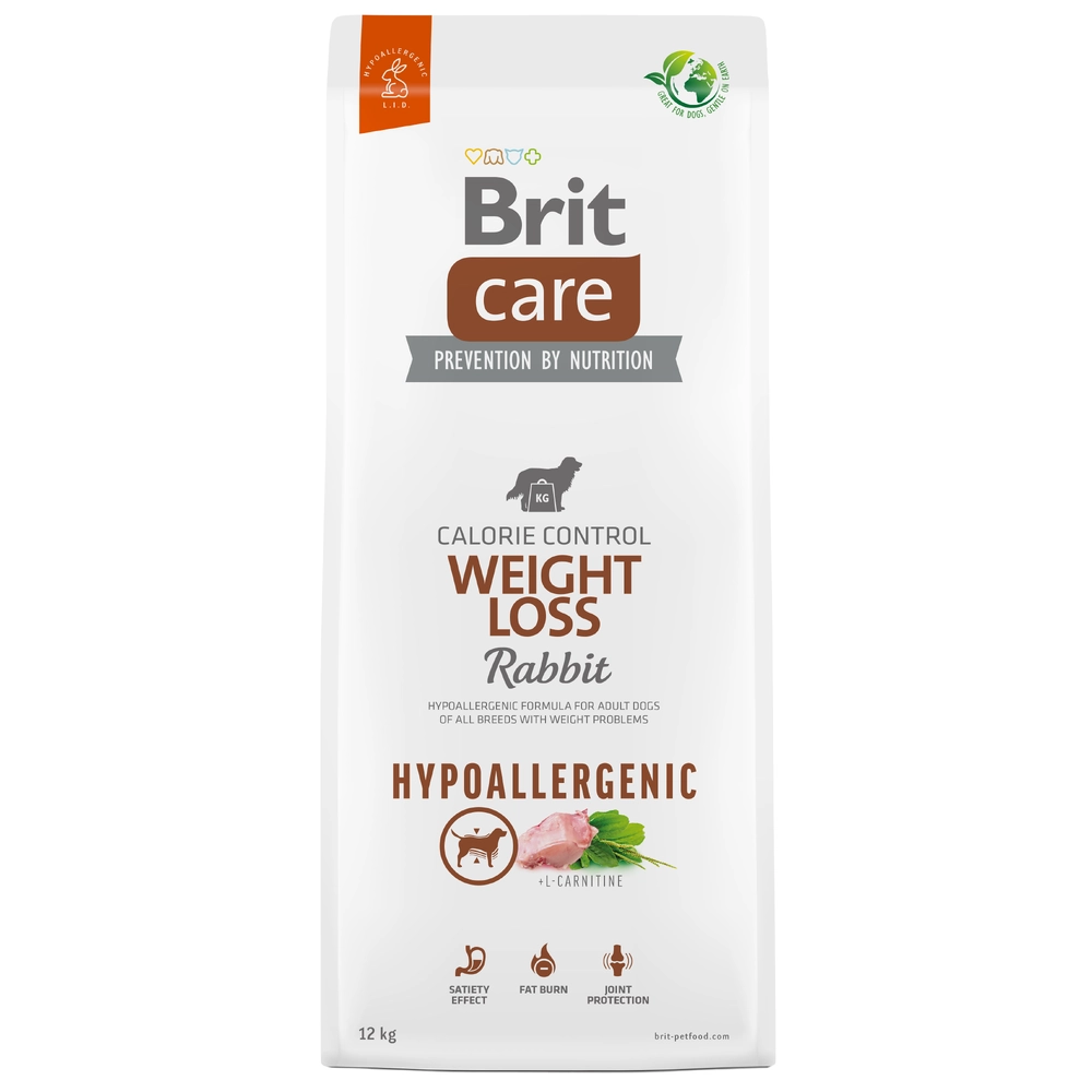 Brit Care Dog Hypoallergenic Weight Loss Rabbit 