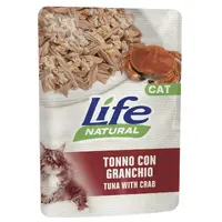 Life Cat Natural Тунец с крабом