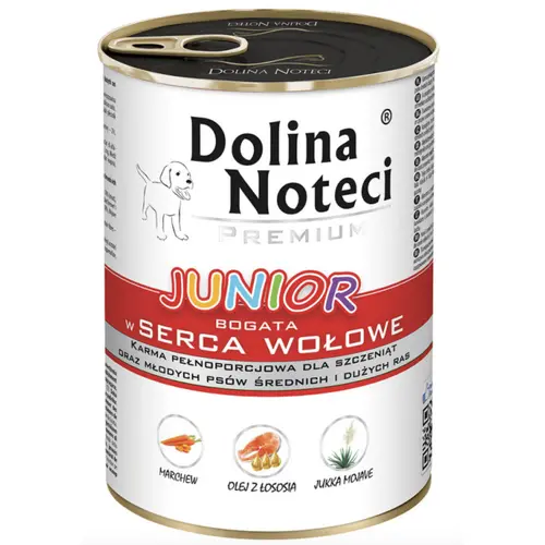 Dolina Noteci Premium Junior rich in Beef hearts