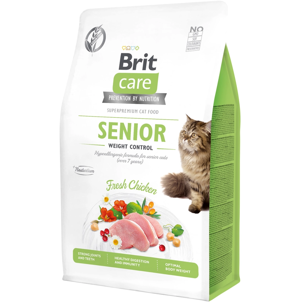 Brit Care Cat Grain-Free Senior & Weight Control 