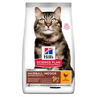 Hills Science Plan Hairball Indoor Mature Adult 7+ Cat Chicken
