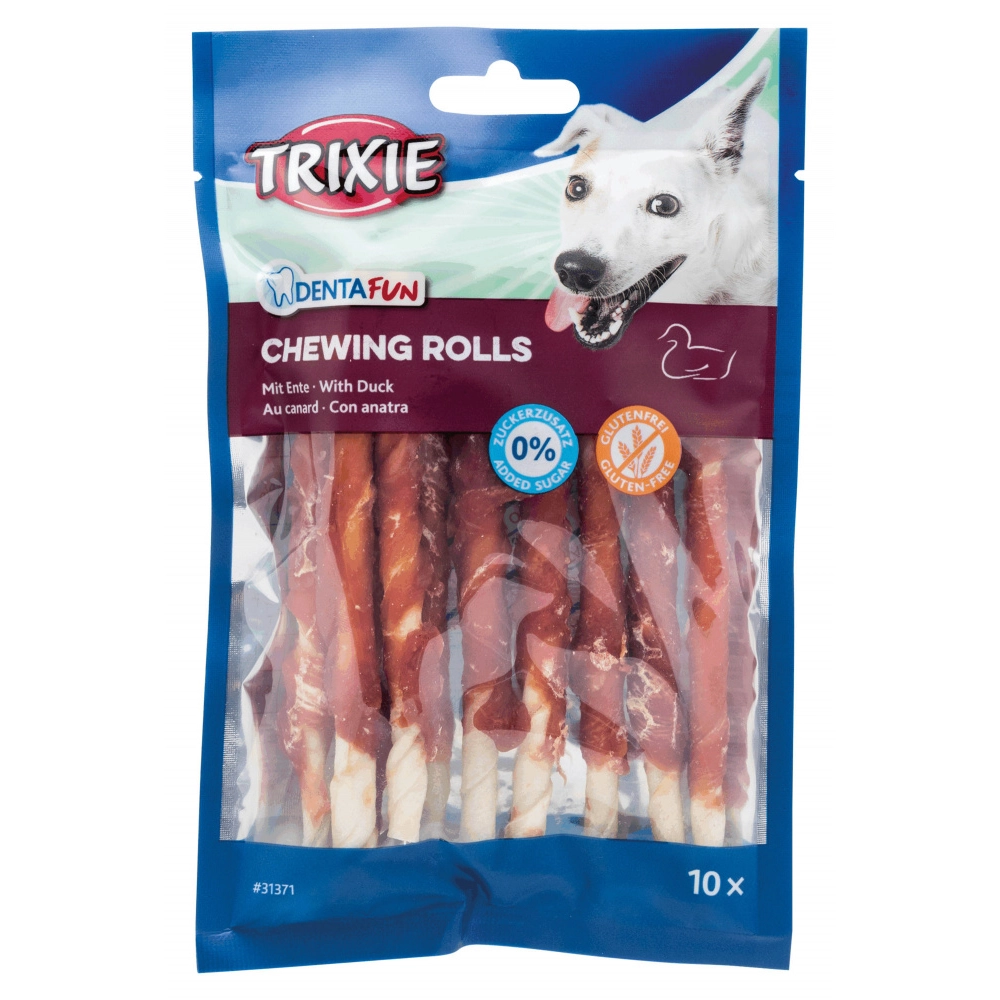 Trixie Denta Fun Chewing Rolls с уткой 
